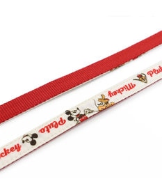 PET PARADISE ディズニー ミッキーマウス プルート 散歩柄 リード 【SS~S】 小型犬