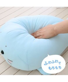 Mother garden しろたん クール 抱き枕 55cm 《アイスブルー》 単品