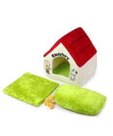ペットパラダイス　スヌーピー お庭付き赤い屋根の 折り畳みハウス【大】 スヌーピー お庭付き赤い屋根 折り畳みハウス【大】 / PET