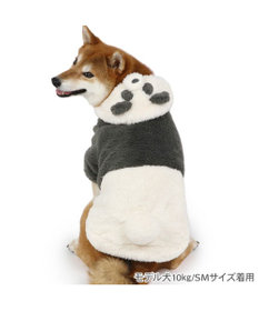 PET PARADISE ペットパラダイス もこもこなりきり パーカー 《パンダ》  中型犬