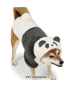 PET PARADISE ペットパラダイス もこもこなりきり パーカー 《パンダ》  中型犬