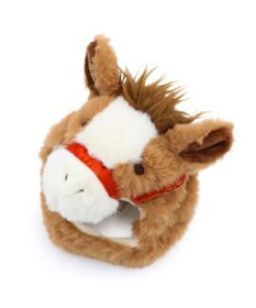 PET PARADISE ペットパラダイス 干支 午 帽子 《ブラウン》 小型犬