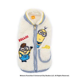 PET PARADISE ミニオン 背中開き ボアベスト 小型犬