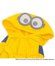 PET PARADISE ミニオン オーバーオール風 バナナ パーカー  中型犬