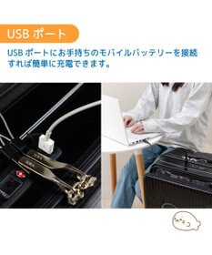 Mother garden しろたん スーツケース 《のっかり柄》 60L