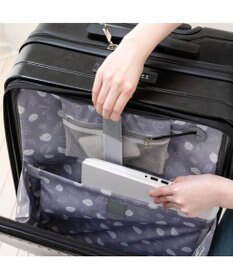 Mother garden しろたん スーツケース 《のっかり柄》 60L