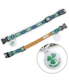 PET PARADISE ペットパラダイス チェック柄 首輪 ＳＭ 中型犬