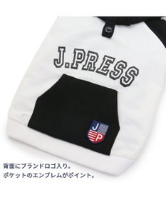 PET PARADISE 犬 服 J.PRESS パーカー  【小型犬】 カレッジ 白
