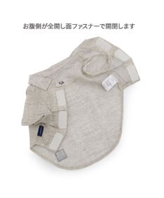 PET PARADISE J.PRESS 杢 ウェーブシャツ 《グレー》 小型犬