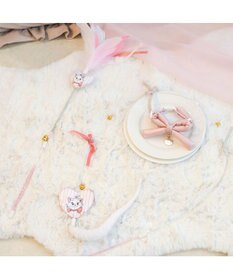 PET PARADISE ディズニー マリー むっちリボン 首輪 Ｓ/Ｍ