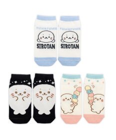 Mother garden ネット店 しろたん 靴下 3足セット 2026春 17～20cm