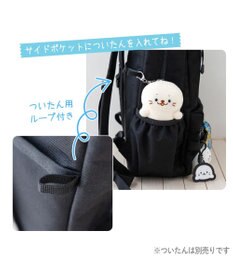 Mother garden しろたん 透明窓付 リュック 《ブラック》