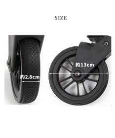 PET PARADISE smooca ネオ ペットカート用 前輪セット