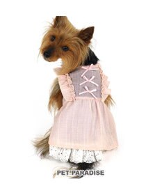 PET PARADISE ペットパラダイス スプリング ワンピース 《ピンク》 超小型犬 小型犬