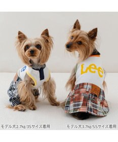 PET PARADISE Lee パンツつなぎ パッチワーク 小型犬