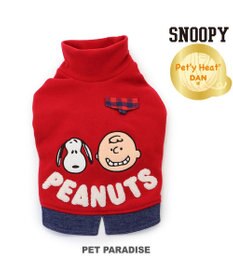 PET PARADISE スヌーピー ペティヒートDAN ハイネックTシャツ 中型犬
