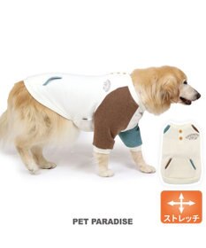 PET PARADISE ペットパラダイス ワンダフルストレッチ フリース トレーナー 《クレイジーカラー 》中型犬 大型犬