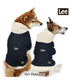 PET PARADISE Ｌｅｅ ニット デニム パーカー 小型犬