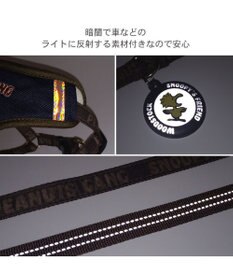 PET PARADISE スヌーピー ハーネス＆リード 《ワッペン柄》 Ｓ 小型犬
