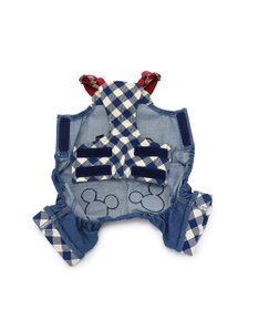 PET PARADISE ディズニー ミッキーマウス＆プルート  お散歩柄オーバーオール   【小型犬】