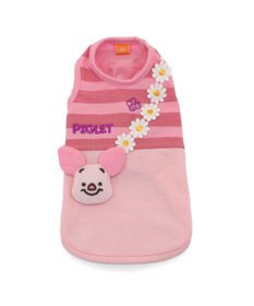 PET PARADISE ディズニー ピグレット タンクトップ 《お花ストラップ》 小型犬