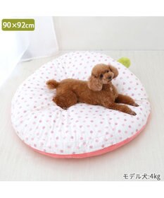 PET PARADISE ネット店限定 ペットパラダイス 苺 クッション 《パステルピンク》 L 小型犬