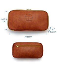 Mother garden しろたん 合皮 ガジェットポーチ