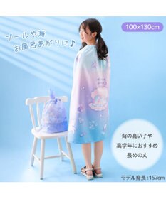 Mother garden マザーガーデン ユニコーン 水泳 ラップタオル 100cm