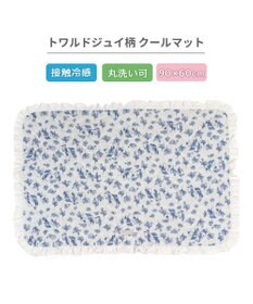 PET PARADISE ペットパラダイス クールマット 《トワルドジュイ柄》 Ｍ