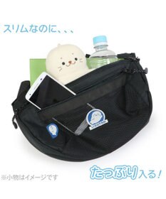 Mother garden しろたん ボディバッグ 黒色 ワンショルダー ウエストバッグ