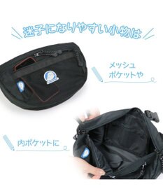 Mother garden しろたん ボディバッグ 黒色 ワンショルダー ウエストバッグ