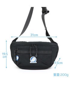 Mother garden しろたん ボディバッグ 黒色 ワンショルダー ウエストバッグ