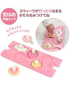 Mother garden 【ギフト巾着セット商品】1.5歳からの木のおもちゃ マザーガーデン いちごのおかしのおうち