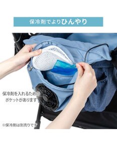 PET PARADISE ペットパラダイス カートクーラー 《ブルー》ファン付きクーラーマット