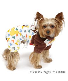 PET PARADISE ディズニー ミッキーマウス カラフルロンパース 小型犬