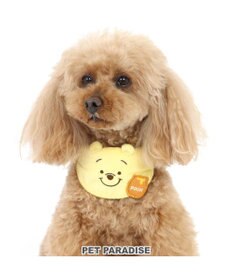 PET PARADISE ディズニー くまのプーさん 首輪 【SS】 にこにこ