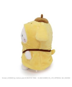 Mother garden しろたん ぬいぐるみ ポムポムプリン　【しろたん×サンリオキャラクターズ】