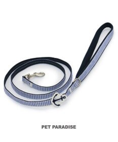 PET PARADISE 犬 リード 【4S~3S】 小花柄 マリン