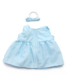 Mother garden マザーガーデン うさみみドール 着せ替えぬいぐるみ Mサイズマスコット 《ギンガムチェックお洋服柄》