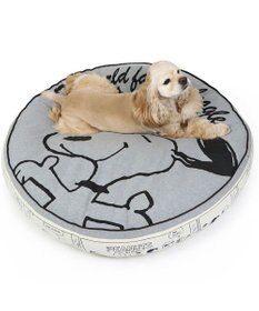 PET PARADISE スヌーピー クッション （90cm） 《ハッピーダンス柄》