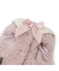 PET PARADISE cherircouture メニーリボンファーベスト 《ピンク》 小型犬