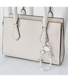 Mother garden しろたん ビーズストラップ 《シルバー》 単品