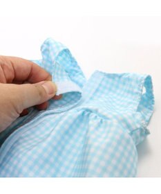 Mother garden マザーガーデン うさみみドール 着せ替えぬいぐるみ Mサイズマスコット 《ギンガムチェックお洋服柄》