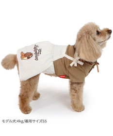 PET PARADISE ディズニー わんわん物語 レディ ワンピース 《ぷくっと花柄》 小型犬