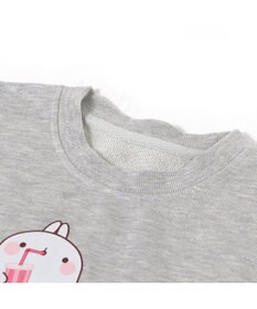 Mother garden マザーガーデン MOLANG モラン ポップコーン トレーナー S/M/L  ユニセックス 杢グレー