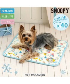 PET PARADISE スヌーピー 冷感柔らかマット 《アイス柄》 S