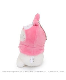 Mother garden しろたん ぬいぐるみキーホルダー マイメロディ　【しろたん×サンリオキャラクターズ】