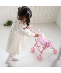 Mother garden マザーガーデン うさもも ドールバギー  ミニベビーカー