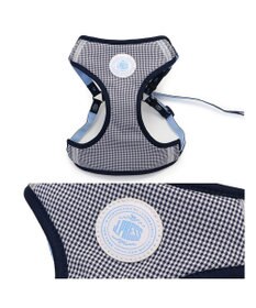 PET PARADISE J.PRESS  ギンガムチェック ハーネス&リード   Ｓ 小型犬