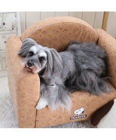 PET PARADISE スヌーピー ソファ 顔クッション付き 小型犬